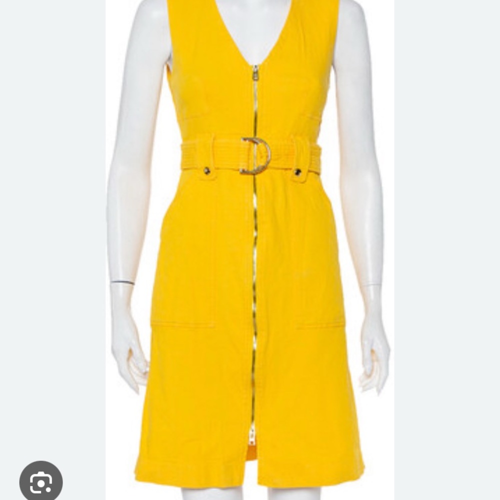 Sunny DVF cotton dress